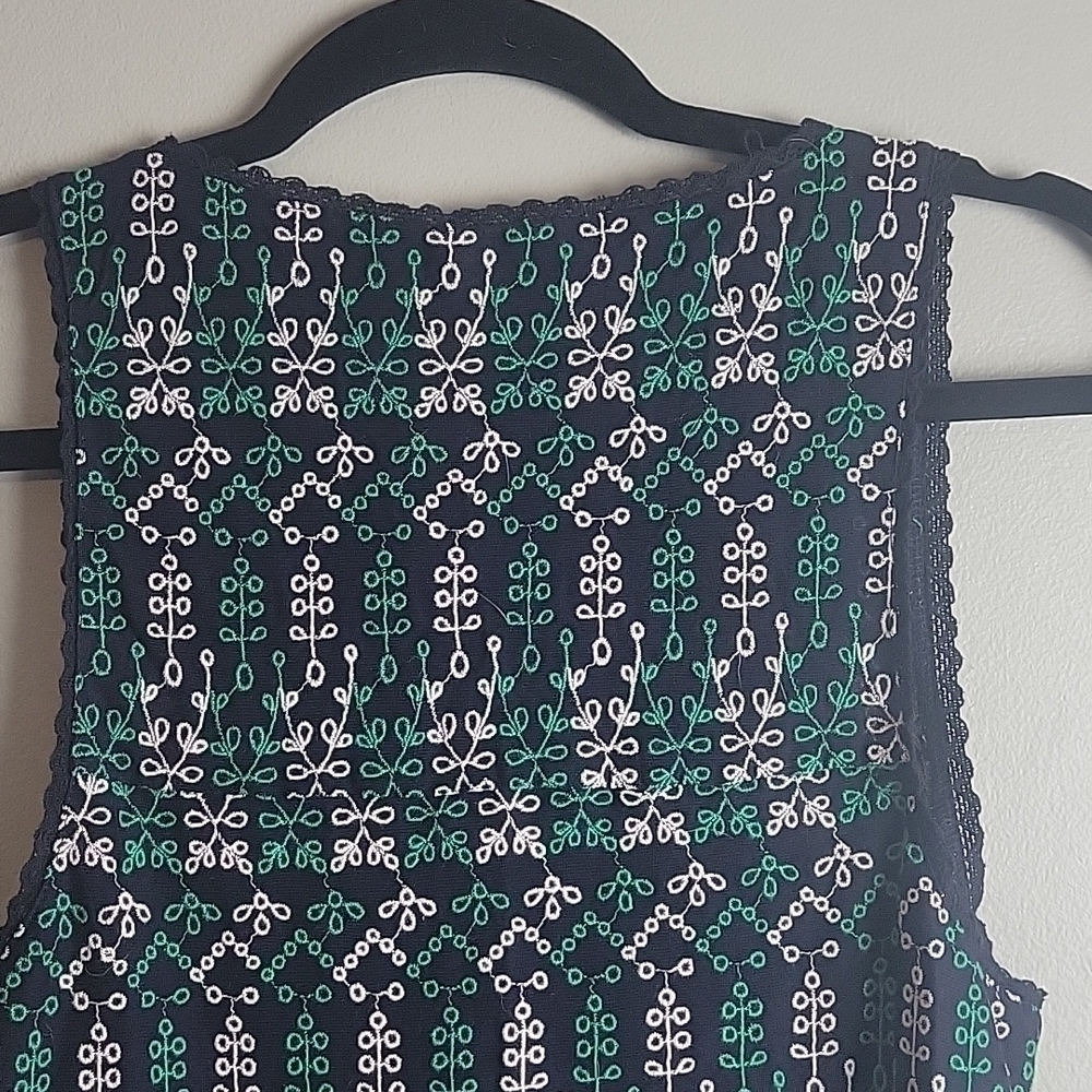 Maeve By Anthropologie-NWT- Cammie Embroidered Peplum Top-Size Small - Picture 15 of 17